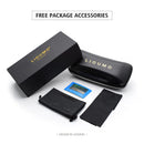 LIOUMO Luxury Polygon Frame Oversized Sunglasses Women Polarized Gradient Driving Glasses Men Trend Rivet Goggle zonnebril heren