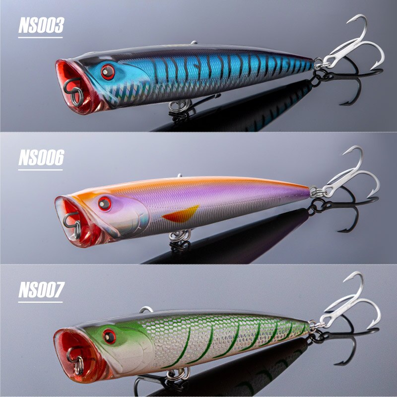 NOEBY Topwater Popper Fishing Lures 140mm 40g Saltwater Artificial Hard Baits for Sea Fishing Lure