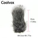 Windproof Sweater For Interview Microphone Camera Outdoor Film and Television Shooting Mic Fur Windscreen Windshield Muff Cover