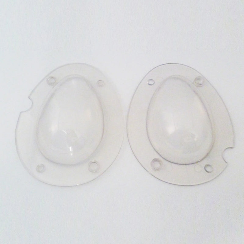 Hot sale Egg 3D Chocolate Mould Reusable Baking Craft Fondant Cake Sugar Durable Easter Egg Shape Crystal Mold Colorful Egg Mold