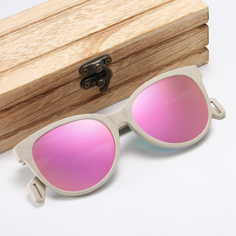 GM Brand Polarized New Wood Straw Sunglasses Can Be Decomposed into Natural Materials S7001