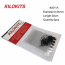 Painted Black Metal Anchor Chains for Model Ships Boats Military Scenery Kit Non-Rusty Durable Accessories 1/35 1/72 1/87