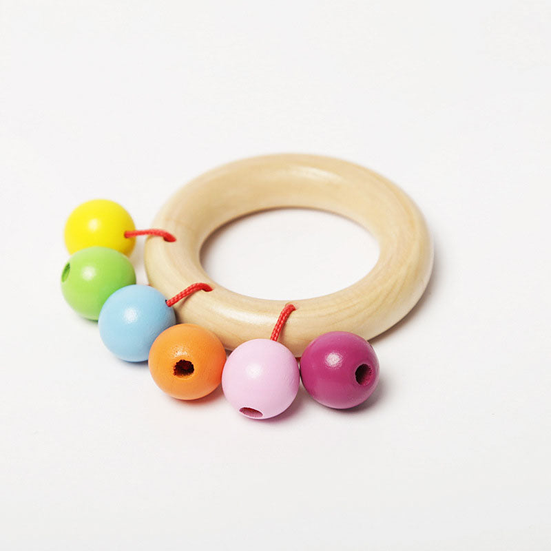 Montessori Toys Baby 0 12 Months Wooden Baby Rattles Make Sound Sensory Game Baby Development Toys Rattle Toys For Babies 1 Year