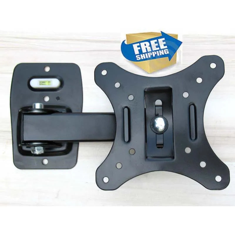 LCD-111 10"24" 30" tiltable full motion retractable swivel LED PLASMA tv wall vesa bracket mount