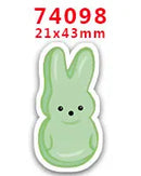DIY Craft Supplies Sewing Accessories Cartoon Easter Bunny Printed Planar Resins Mold 10 Pieces. PR-73721