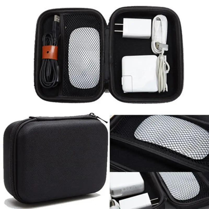 EVA Hard Case For Apple Pencil Magic Mouse Magsafe Power Adapter Carry Case Apple Computer Charger Mouse Storage Bag Computer a