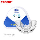 AZDENT Soft and Hard Tooth Orthodontic Appliance Aligners Trays Teeth Straightener High-tech Dental Transparent Teeth Retainer