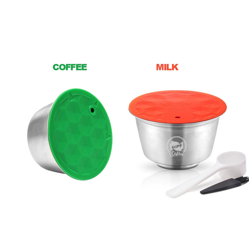 Dropshipping Link For Dolce Gusto For Nespresso Refillable Coffee Capsule Plastic Capsule Refillable Reusable