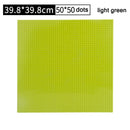32*32 Dots Plastic Blocks Base Plates 50*50 Pink Compatible Big Brand City Classic Toys Mini Building Bricks Baseplates for Kids