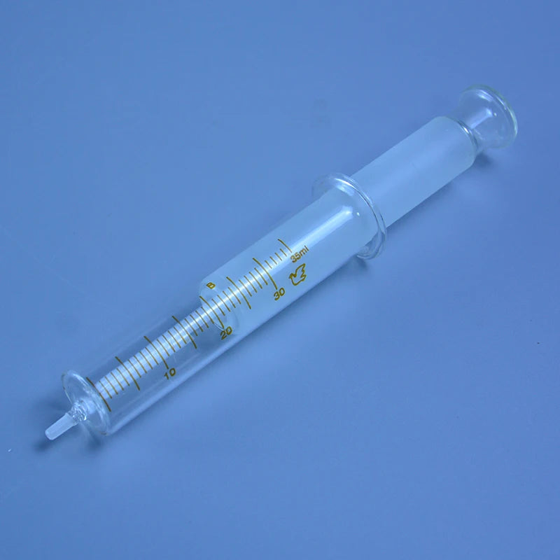 1-100ML  Glass syringe Glass enema sampler dispensing with ink chemical medicineEnema syringe Feeding booster