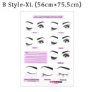 Eyelash decoration painting salon store decoration Eyelash extension technician instruction poster Wall Art Picture Decor