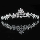 8 Designs Crystal Wedding Bridal Tiara Crown For Women Prom Head Diadem Hair Ornaments Wedding Bride hair Jewelry accessories