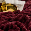 60Solid Colors Wine Flower Red Quilt Cover Luxury Bedding Set Velvet Duvet Cover Snow Fleece Thickened 150x200 220x240 For Women