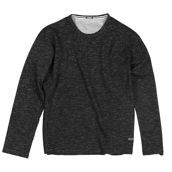 SIMWOOD 2022 Spring winter new long sleeve  t-shirt men Melange tops high quality plus size clothes t shirt SI980560