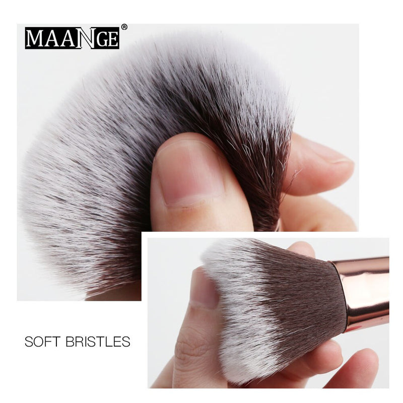 MAANGE Pro 12/20pcs Makeup Brushes Set with Bag Powder EyeShadow Blending Eyeliner Eyelash Lip Portable Brush Set For Make up