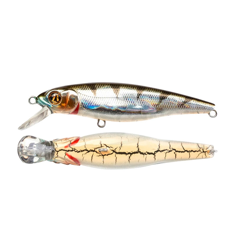 1Pcs Fishing Lures 85mm 9g Floating Minnow Hard Plastic Artificial Bait Pike Bass Lures Wobbler Fishing Tackle Accessories M435