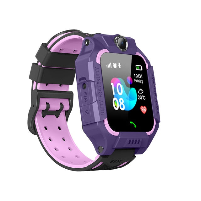 Q19 Kids Children Smart Watch IP67 Waterproof 2G SIM Card LBS Tracker Camera SOS Call Location Reminder Anti-Lost PK Q50 Q12