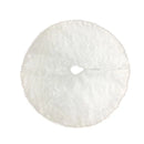 Dropshipping!White Christmas Tree Skirt  Soft Comfortable Xmas Tree Skirt Base for Home Decor