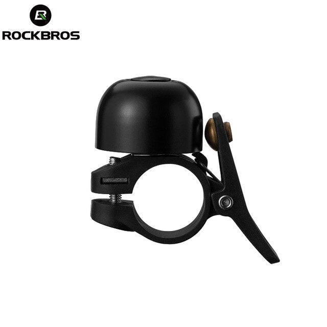 ROCKBROS Electric Cycling Bells 110 dB Silica Gel Shell Ring Horn Rainproof MTB Bicycle Handlebar Bell Bicycle tool Accessories