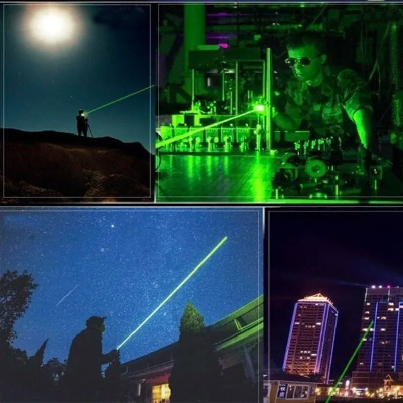 Hunting 532nm 5mw Green Laser Sight 301 Pointer High Powerful Adjustable Focus Lazer Red Lasers Pen Burning Match (no Battery)