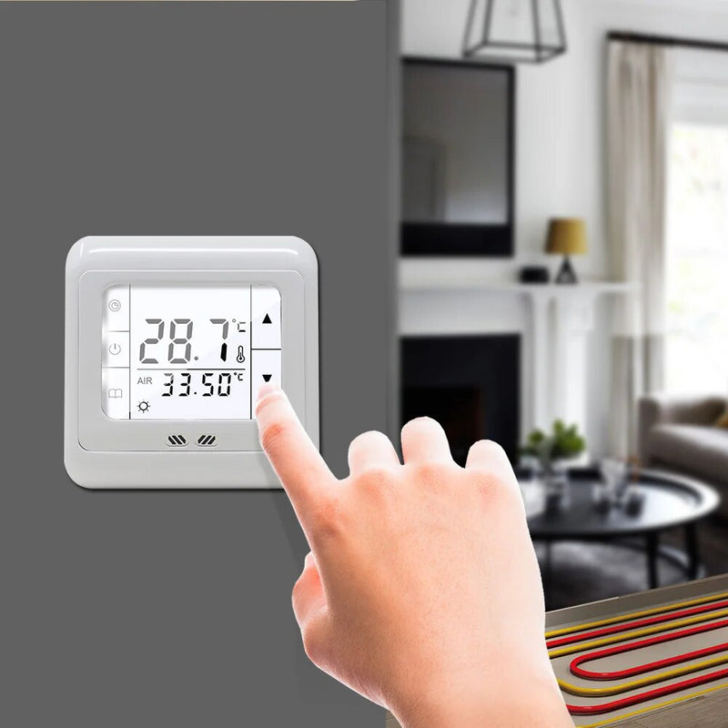 Digital Under 16A Floor Heating Thermostat Warm Floor Controller Weekly Programmable Machanical Temperature Room Warm Ragulator