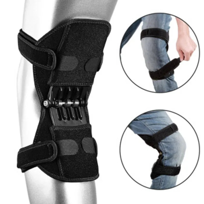 knee brace support Knee Protector Rebound Power leg Knee Pads booster brace Joint support stabilizer Spring Force