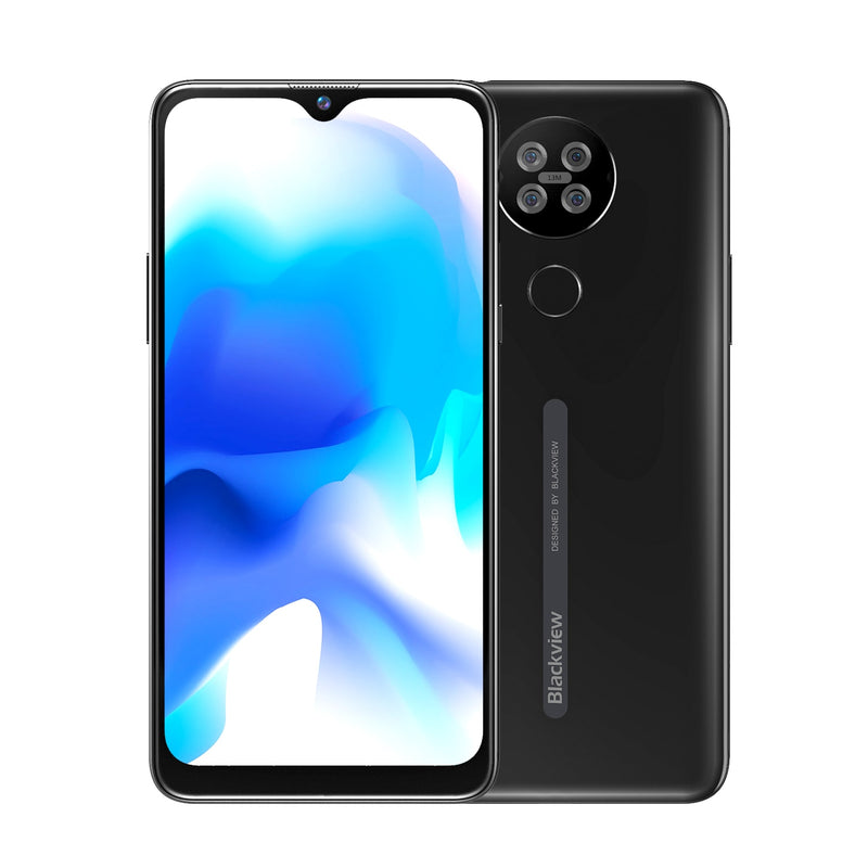 Blackview A80s 4GB+64GB Smartphone 13MP Quad Camera 4200mAh Android 10 Octa Core Face ID 4G Mobile Phone Fingerprint Telephone