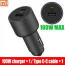 Xiaomi Car Charger Fast Charging Version 1A1C 100W USB-C 100W MAX Fast Charging / USB-A, USB-C Dual-Port Output