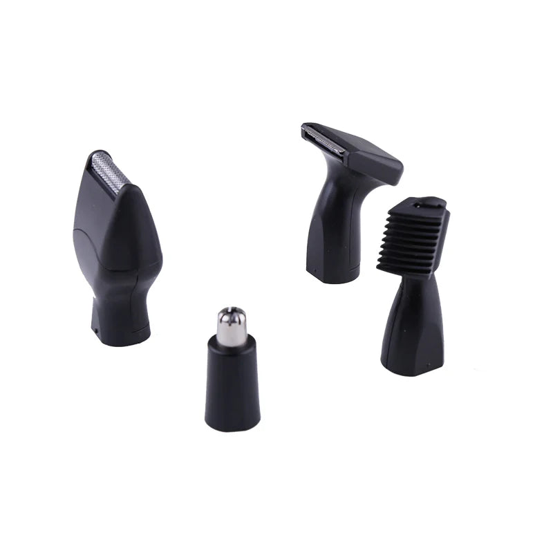 4in1 rechargeable nose trimmer beard trimer for men eyebrow nose hair trimmer nose and ear hair removal ear shaver machine