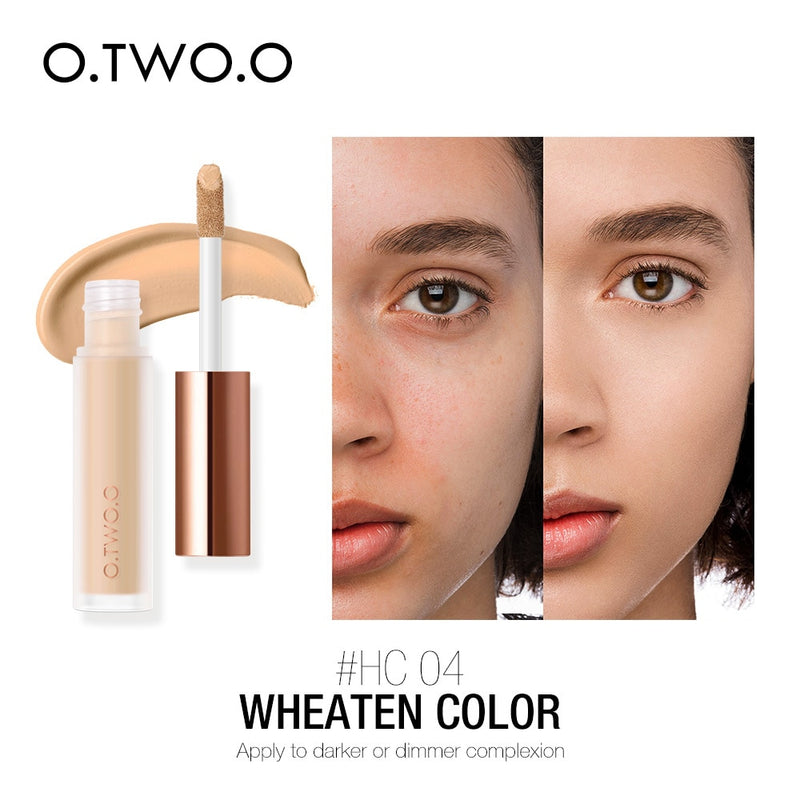 O.TWO.O Face Concealer Makeup Full Coverage Tattoo Dark Circles Modify Skin Tone Waterproof Long Lasting Liquid Concealer