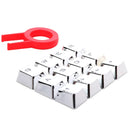 Redragon OEM Profile Electroplated metal texture keycap Backlight Keycap For Cherry MX Mechanical Gaming Keyboard Silver KeyCaps