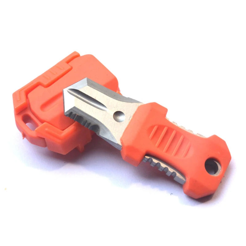 Mini Full blade Webdom System EDC Hang Attach Buckle Molle Hike Backpack Novelty Bushcraft Camp Survive Outdoor Tools