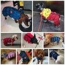 Zipper Snow Unisex Dog Waterproof Overalls Blue Purple Pet Down Jackets S XXL Puppies Animal Chihuahua Yorkshire Clothing Supply