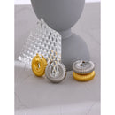 Yhpup Trendy Round Chunky Hoop Earrings Gold Stainless Steel Bijoux Ete Jewlery New Metal 18 K Plated Accessories Waterproof