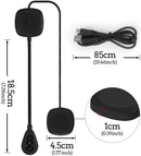 VR Robot Moto Helmet Headset Microphone Motorcycle Earphones Bluetooth V5.0 Handsfree Stereo Headphone For Motobike riding