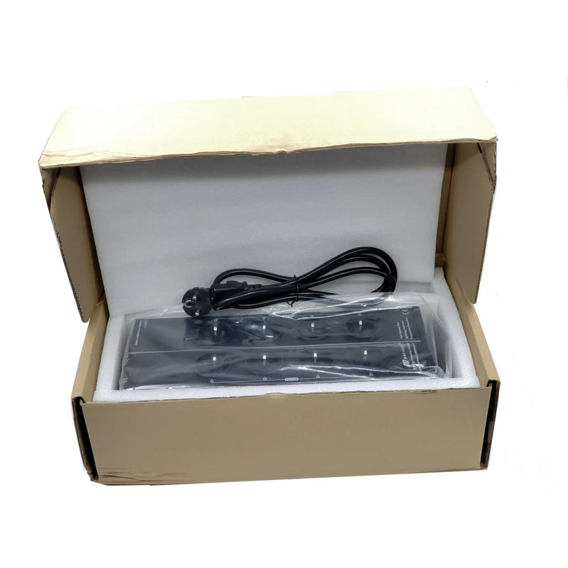 MATIHUR M-TR80  Audio Noise AC Power Filter Power Conditioner Power Purifier Surge Protection with EU Outlets Power Strip