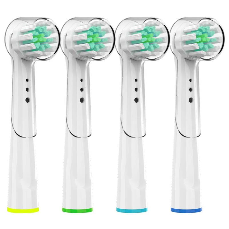 Replacement Toothbrush Heads with Protecting Covers for Oral B Electric Toothbrush to Keep Healthy Brushing and Hygienic Storage