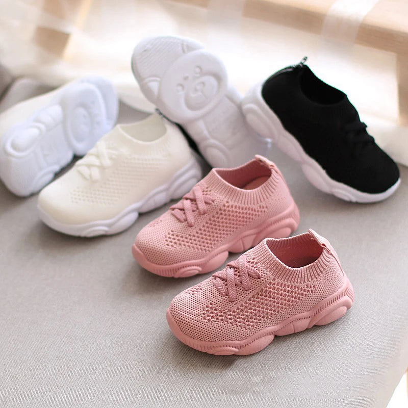 Sneakers Kids Shoes Antislip Soft Bottom Baby Sneaker 2020 Casual Flat Sneakers Shoes Children size Girls Boys Sports Shoes
