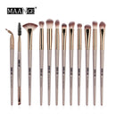 MAANGE Pro 12/20pcs Makeup Brushes Set with Bag Powder EyeShadow Blending Eyeliner Eyelash Lip Portable Brush Set For Make up