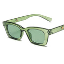 YOOSKE Vintage Rectangle Women Men Sunglasses Brand Designer Small Sun Glasses Frame Female Lady Eyeglasses UV400