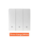 Benexmart Zigbee Wireless Switch 1 2 3 4 Gangs Scene Control Smart Home Devices Works with Tuya Click On Off Scene Switch Black