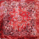 New Fashion Hip Hop 100% Cotton Bandana Square Scarf handkerchief Gradient Paisley print For Women Men Unisex headband 55*55cm