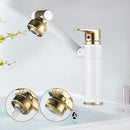 ELLEN Multifunction Bathroom Sink Faucet Hot Cold Water Mixer Crane Antique Bronze Deck Mounted Universal Water Taps EL1326