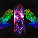 Voice Activated Small Waist Christmas Gift Glow Column Electronic Magic Lamp Ion Ball Induction Ball Lightning Ball