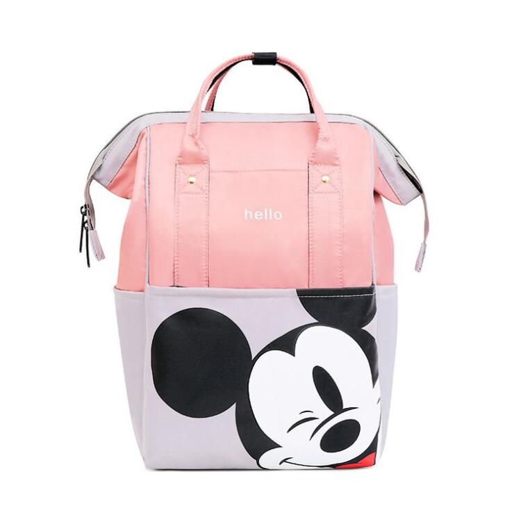 Mickey backpack multi-function large capacity backpack diaper bag waterproof men women shoulder bag Travel bag