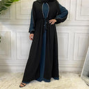 Latest High Quality Dress For Muslim Women Robe Femme Hiver 2021 Elegant Fashion Beautiful Muslim Dress Women Musulman Ensembles