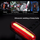 120 Lumens USB Rechargeable Bicycle Light Cycling Rear Light LED Taillight Waterproof MTB Road Bike Light Back Lamp for Bicycle
