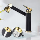 ELLEN Multifunction Bathroom Sink Faucet Hot Cold Water Mixer Crane Antique Bronze Deck Mounted Universal Water Taps EL1326