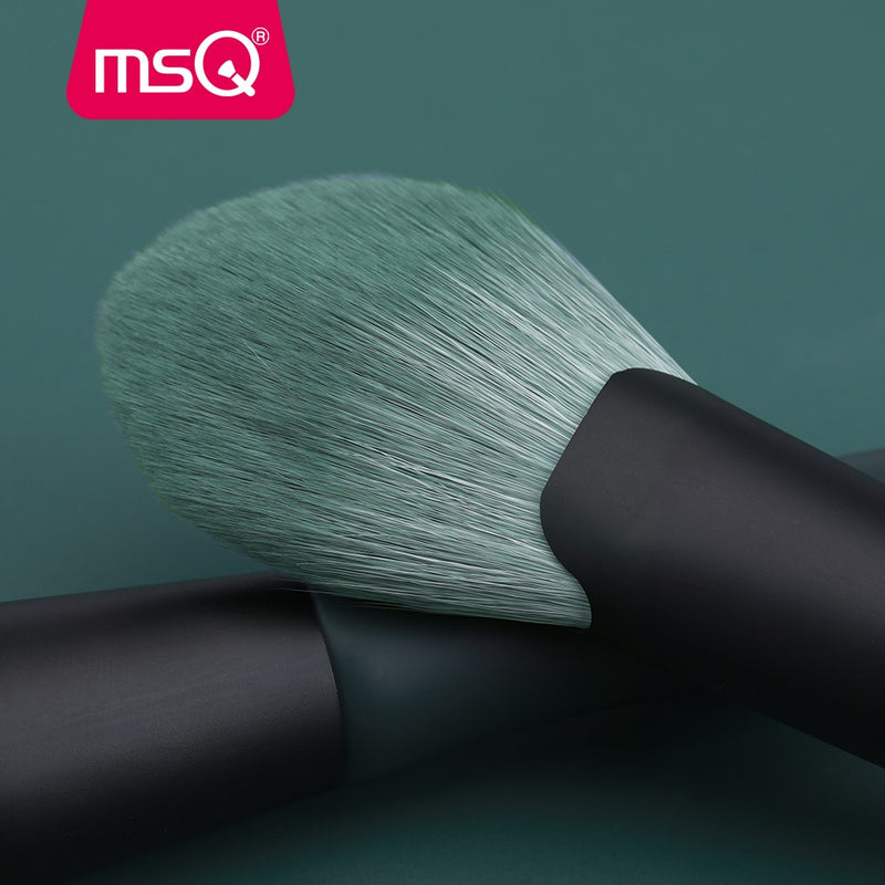 MSQ 14PCS Makeup Brushes Set Foundation Powder Eye shadow Eyebrow Blending Fan Detail Make Up Brush Beauty Tools with Gift Box