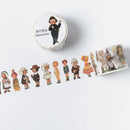 1pcs/1lot Washi Masking Tapes Easter party animals Decorative Adhesive Scrapbooking DIY Paper Japanese Stickers 5M